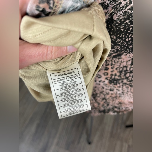 BB Dakota Steve Madden Tan LONG SLEEVE MINIDRESS Size XL NWT - Picture 7 of 10